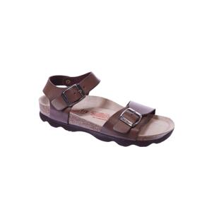 jiná značka SUPERFIT kožené sandály< Barva: Hnědá, Velikost bot: 34