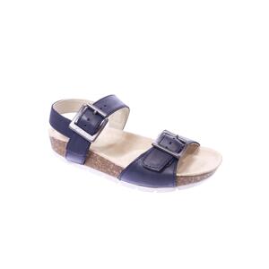 jiná značka CLARKS kožené sandály< Barva: Modrá, Velikost bot: 28