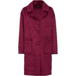 Bonprix BODYFLIRT decentní oversize kabát Barva: Fialová, Mezinárodní velikost: L, EU velikost: 44
