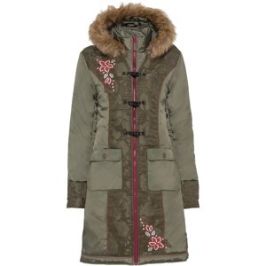 Bonprix RAINBOW zajímavý kabát s výšivkou Barva: Zelená, Mezinárodní velikost: L, EU velikost: 44