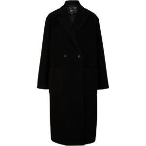 BONPRIX kabát na knoflíky Barva: Černá, Mezinárodní velikost: XXL, EU velikost: 52