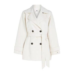 TOMMY HILFIGER krátký vlněný kabát* Barva: Bílá, Mezinárodní velikost: L, EU velikost: 44