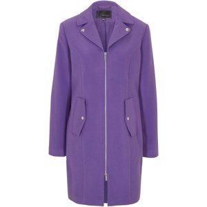 Bonprix BPC SELECTION kabát na zip Barva: Fialová, Mezinárodní velikost: L, EU velikost: 44