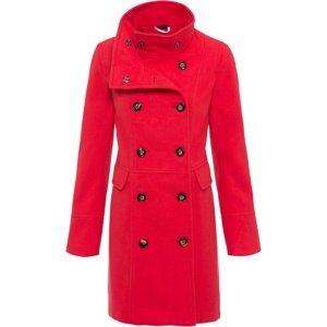 Bonprix BODYFLIRT krátký kabát v krátké velikosti Barva: Červená, Mezinárodní velikost: XS, EU velikost: 34