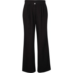 BONPRIX lněné kalhoty Barva: Černá, Mezinárodní velikost: M, EU velikost: 42