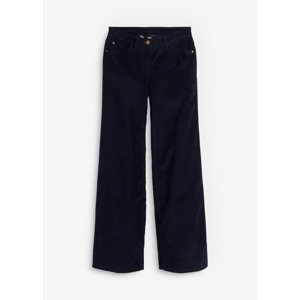 BONPRIX termo manšestrové kalhoty Barva: Modrá, Mezinárodní velikost: XL, EU velikost: 50