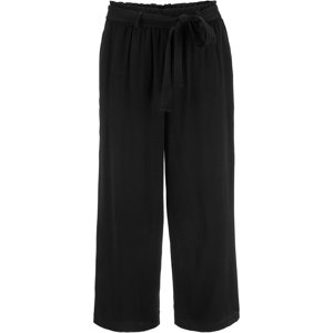 BONPRIX 7/8 kalhoty do gumy Barva: Černá, Mezinárodní velikost: S, EU velikost: 36