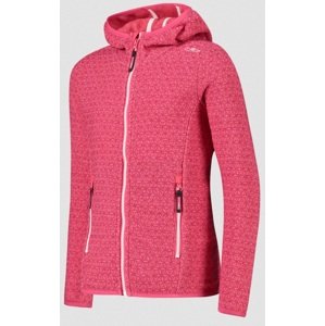 jiná značka CMP "kid g jacket fix hood" flísová bunda Barva: Růžová, Velikost: 140