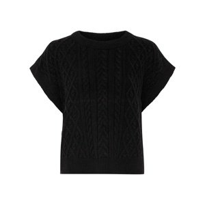 Bonprix BODYFLIRT pletená vesta Barva: Černá, Mezinárodní velikost: XS, EU velikost: 32/34