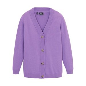 BONPRIX dívčí pletený kabátek Barva: Fialová, Velikost: 140/146